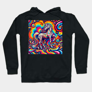 Unicorn Study - Fantasy AI Hoodie